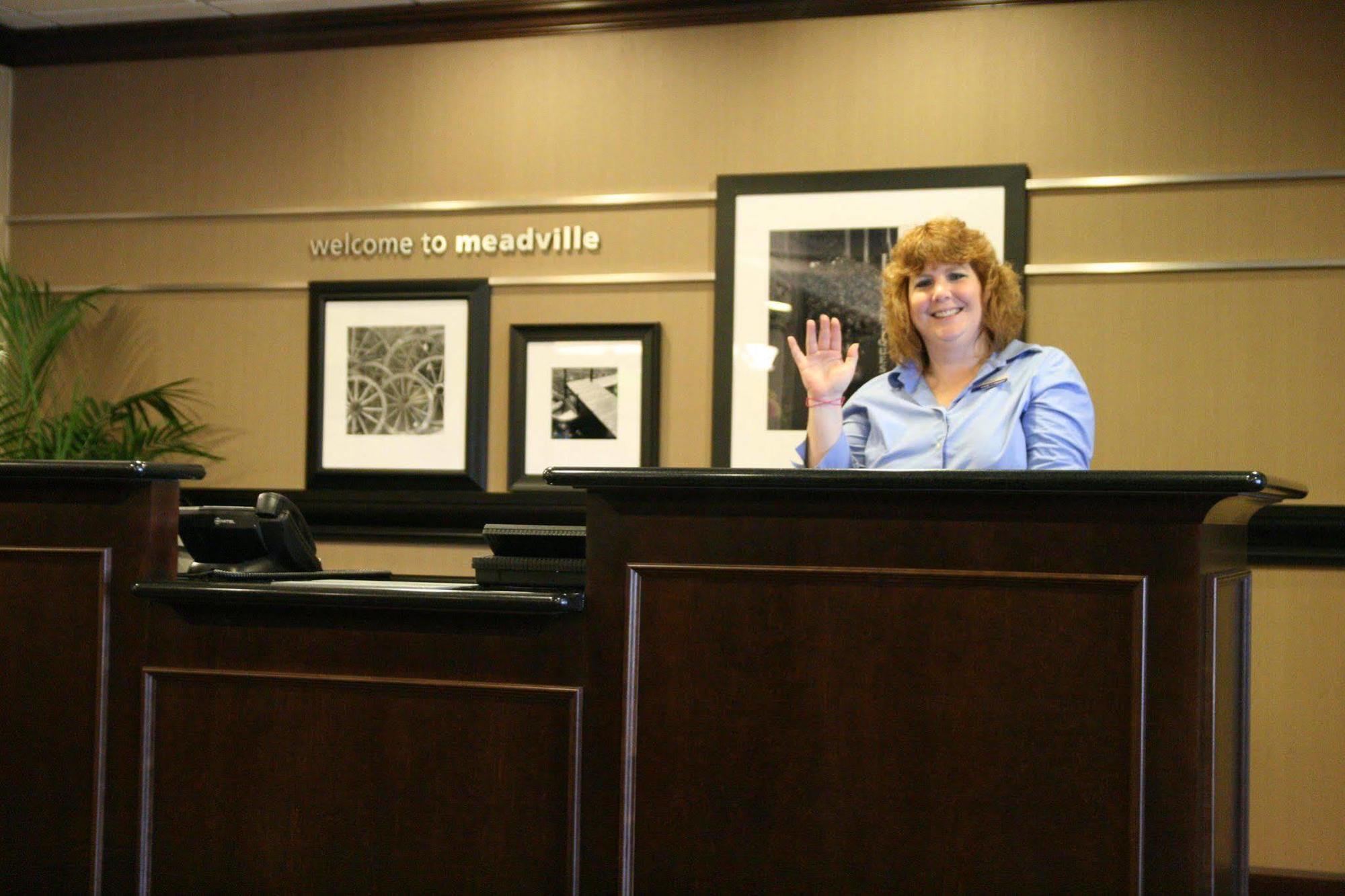Hampton Inn Meadville Interno foto